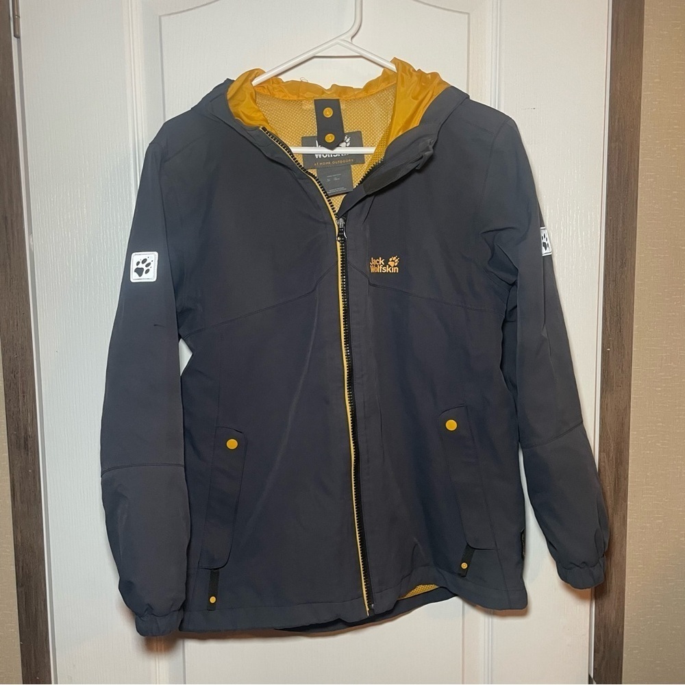 Kids JACK WOLFSKIN Iceland 3 in 1 Jacket Fleece Liner 152 Age 11 - 12 Waterproof